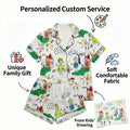 Custom Pajamas from Kids Drawing | Turn Child Artwork into Pajama Print, Personalized Family Gift，Personalized Pajamas for Her &Mom
