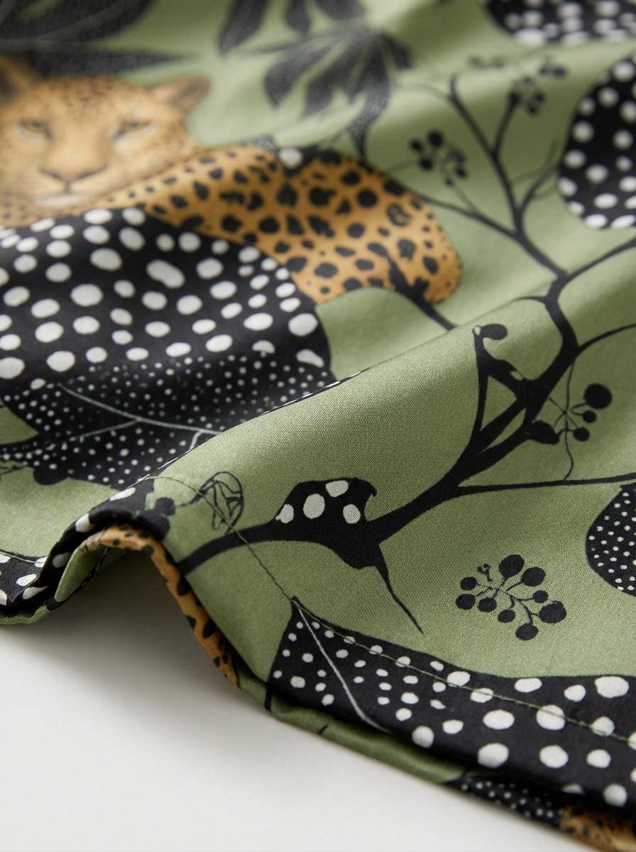 Mother’s Day Gift for Mom, Leopard Kimono Robe，Matching Mother Daughter Robe Set, Soft Lounge Wear, Gift from Daughter