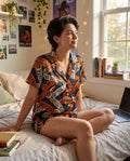 Human Rights Protest Pajama Set for Women, Social Justice Activist Sleepwear, Feminist Gift, Empowerment Lounge Set,  PJs