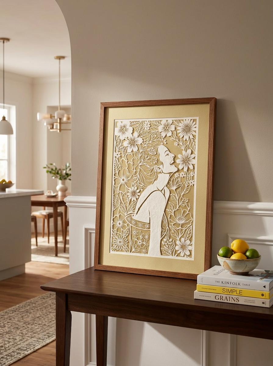 Custom PaperCut Portrait from Photo, Birthday Gift for Her, Personalized Wall Art, Mother’s Day Gift, Anniversary Gift, Wedding Decor