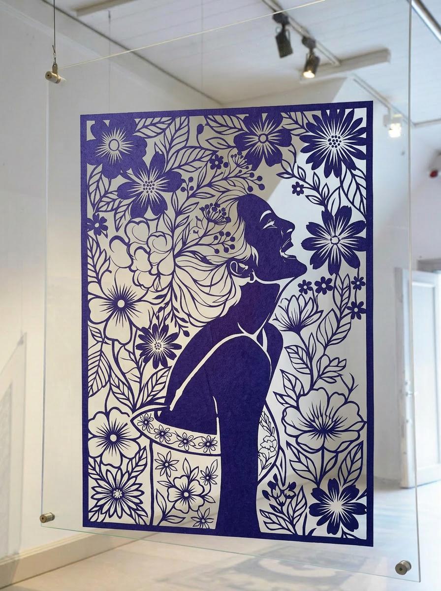 Custom PaperCut Portrait from Photo, Birthday Gift for Her, Personalized Wall Art, Mother’s Day Gift, Anniversary Gift, Wedding Decor